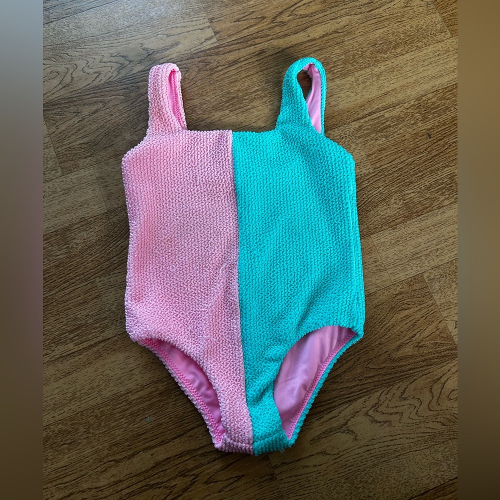 MuMu Pink and Green Swimsuit